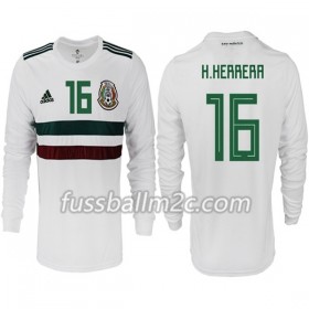 Fußballtrikots Mexiko H.HERRERA 16 Auswärts Trikotsatz WM 2018 Langarm